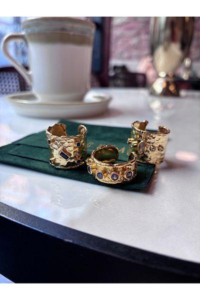 Miltonia Antique Design Adjustable Ring