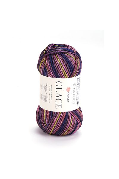 Yarnart Glace - Knitting Yarn Ebruli-7212