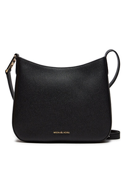 Michael Kors Kadın Deri Ayarlanabilir Kayış Düz Model Siyah Omuz Çantası 32S4G8KM9L-BLACK