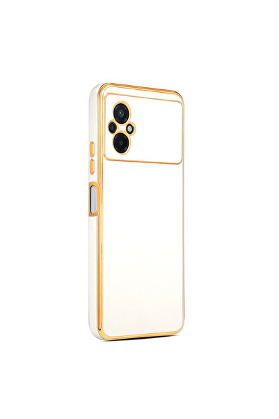 Tılsım Tekno Poco M5 Case Tstk Bark Cover - White