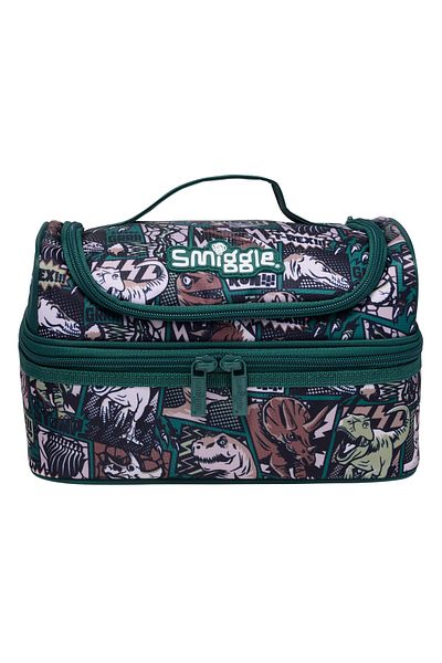 SMIGGLE Hide Dinosaur Patterned Thermal Insulated Lunch Bag
