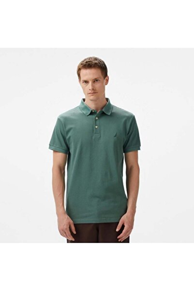 Nautica Erkek Yeşil Classic Fit Polo