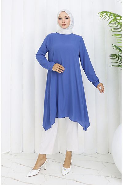 sefamerve Tunica prințesă asimetrică 4101-05 Indigo