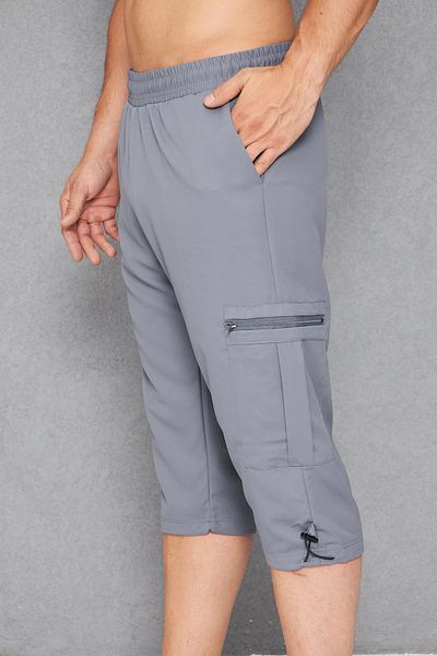 Enrico Ferry Ανδρική τσέπη Cargo Micro Sea Capri Grey 2665-G