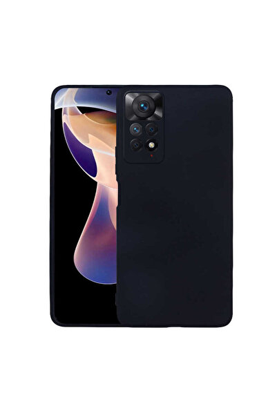 Tılsım Tekno حافظة هاتف Redmi Note 11 Pro 5G من السيليكون TSTK Premier - أسود
