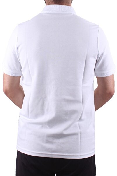 Twister Jeans Twister 2341 White Casual Short Sleeve Regular Fit Cotton Polo Neck Men's T-Shirt
