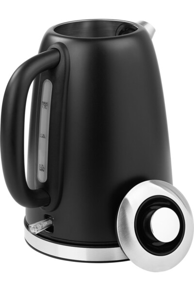 ECG Electric kettle ECG RK 1700 Magnifica Nero, 1.7 liters, 2200 W, stainless steel