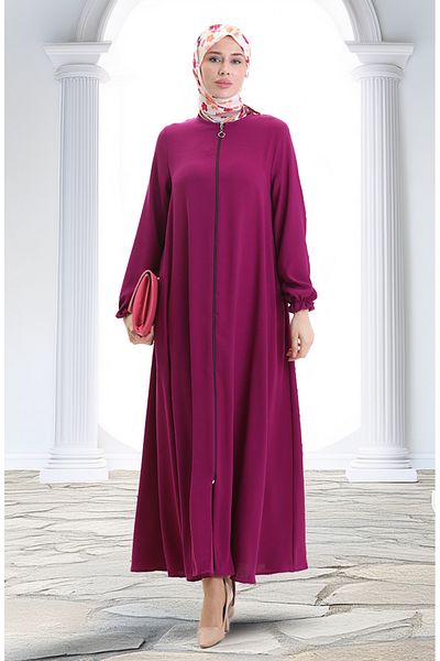 sefamerve Με φερμουάρ Mevlana Ferace 4106-03 Μωβ