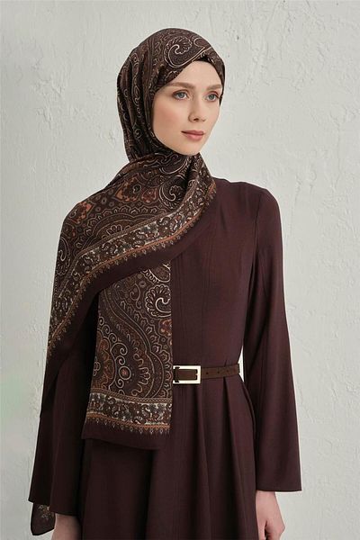 Armine Premium Pure Ethnic Pattern Shawl 3 27