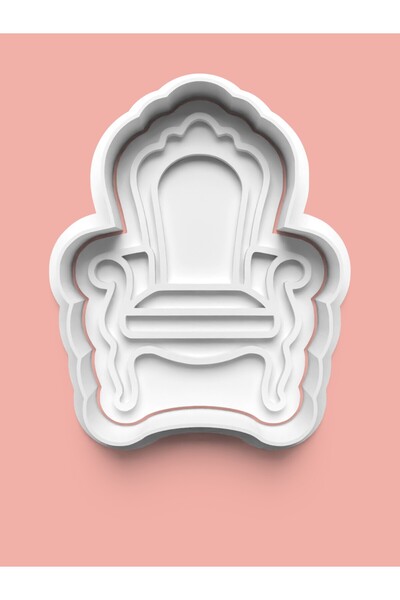 AKTASTORE King's Throne Cookie Mold and Sugar Dough Mold
