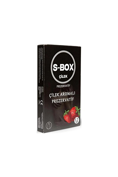 Pembe Tilki S-Box Çilek Aromalı Prezervatif