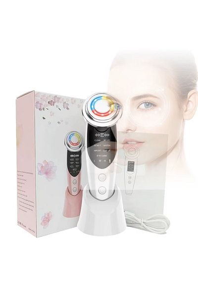 OEM Aparat profesional pentru tratament facial și rejuvenare a pielii 7 în 1, Masaj facial, Vibrații, L