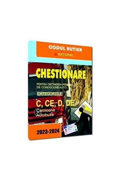 Editura National Chestionare pentru obtinerea permisului de conduce