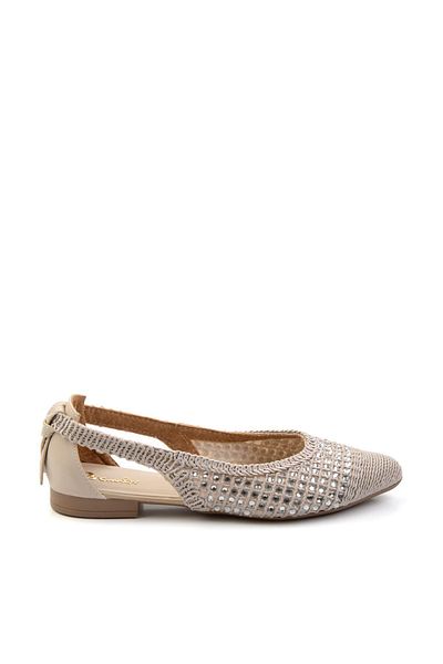 Bambi Beige Women's Ballerina Ballerina K01885023516