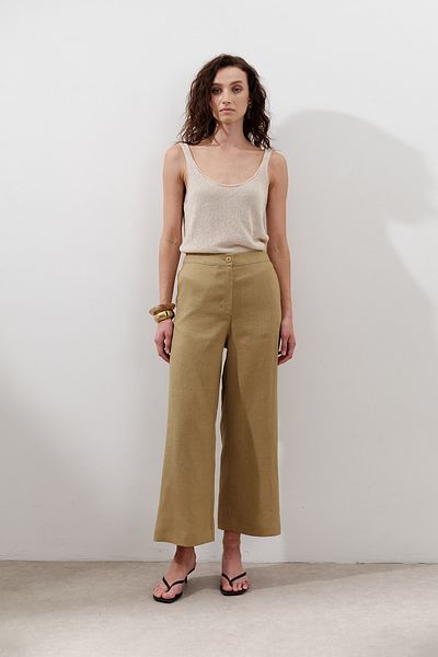 Manuka Linen Wide Leg Pants