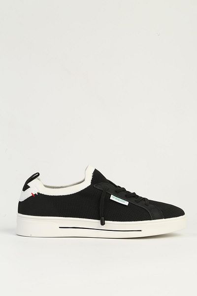 Benetton Black White Men's Sports Shoes Imported Bni-11482
