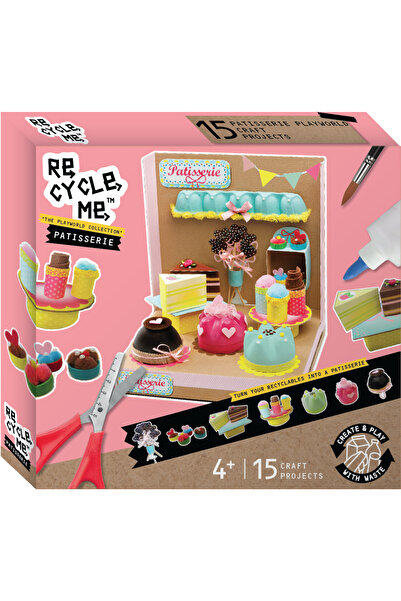 OEM DIY educational game "Build your own pastry shop" from recycled materials