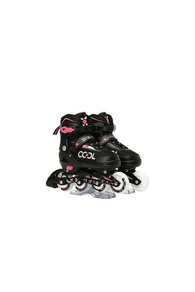 Cool Wheels Glow Axion Lighted 4 Wheels 2+2 Adjustable Roller Skates