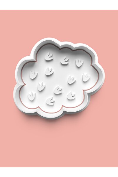 AKTASTORE قالب بسكويت على شكل مخالب الديناصورات وقالب عجينة السكر