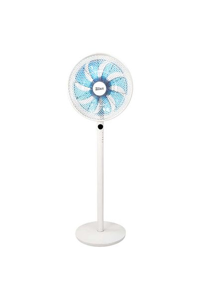Zilan Ventilator Picior 3 in 1 Zilan - 60 W, 9 Speeds, 90°, 10 h Timer, LED Display, 40 cm Diameter