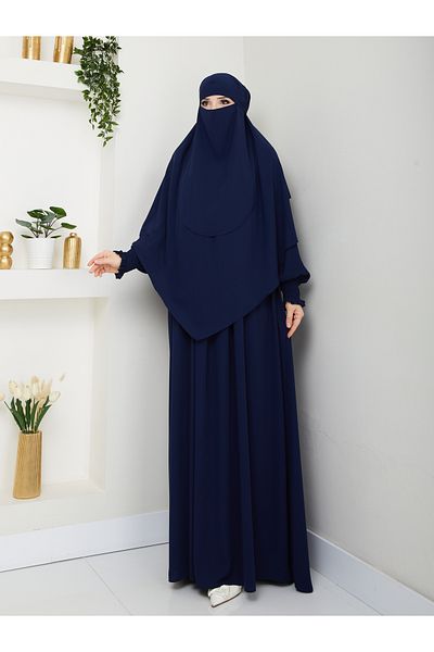 Rüyam Moda Vera Dress Souffle Gipe Rubber Sleeves Set of 3