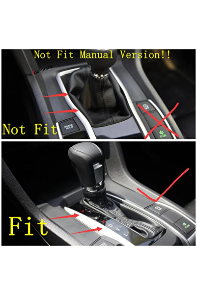 Genel Markalar Honda Civic FC5 / FK7 10. Nesil 2016–2021 Orta Konsol Vites Pa...
