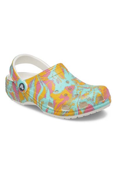 Crocs Clogs Crocs Classic Island Escape Clog 37-38 EU - M5/W7 US Multicolor - Hyper Pink/Multi