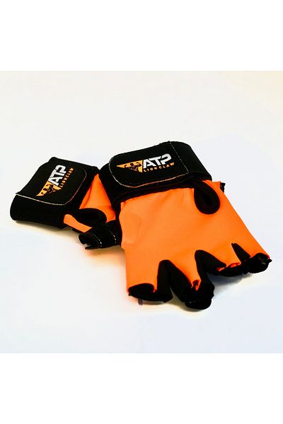 Atp Glove World Atp Lion Claw (Wristband Gloves) [Orange] Small
