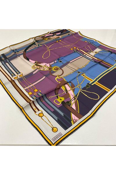 Armine Pure Silk Scarf Nostalgia Series Sura Silk Pkb3604