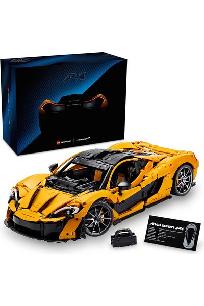 UZUNKAYA HOME Technic Mclaren P1 ™   - Collectible Creative Model Building Kit for Adults (3893 Pieces)