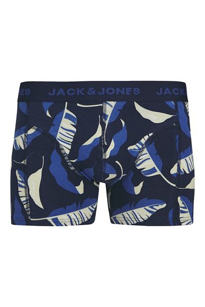 Jack & Jones Ανδρικά Navy Blue Jaccabanas Trunks 3 Pack Boxer 12277699-Darkivy