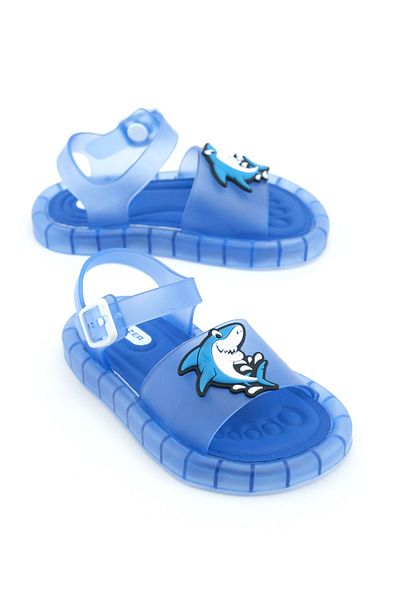 GEZER Boys' Summer Airblow Ankle Buckle Adjustable Comfortable Light Sole Daily Sandals
