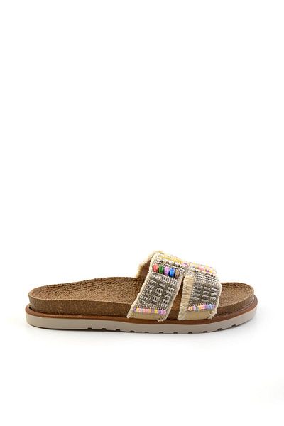 Bambi Beige Women's Slippers K04823120887