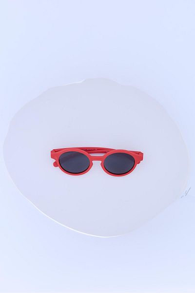 Tics Bloom 0-36 Months Kids Sunglasses -Red