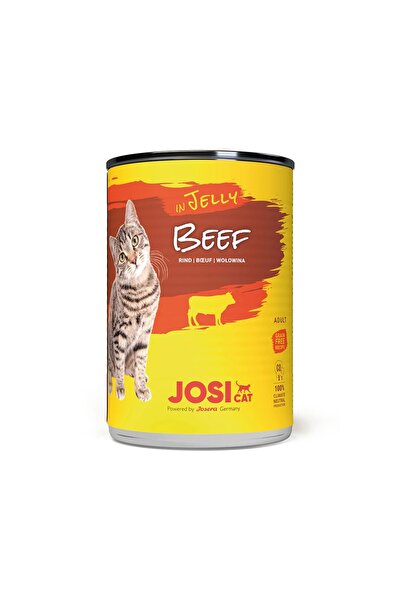 JOSERA طعام القطط المعلب من جوسي كات بنكهة لحم البقر في الجيلي - 400 غرام