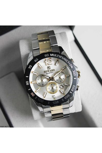 Reward Rwa146777 Men's Wrist Watch with Steel Band
