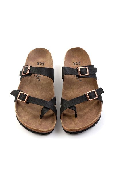 Bambi Black Women's Slippers K04568063071