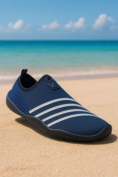 LETAO Παπούτσια νερού με αντιολισθητική σόλα Enigma Navy Blue Unisex Quick Dry |   Παραλία θαλάσσιας πισίνας