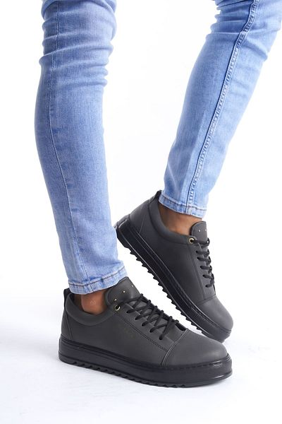 EBRUS TREND Et152 Cool Lace-Up Skin Men's Casual Sports Classic Shoes St - Smoked