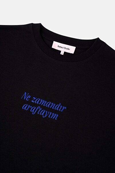 Reflect Studio Πότε θα ήμουν Araftayım Premium T-Shirt - Μαύρο