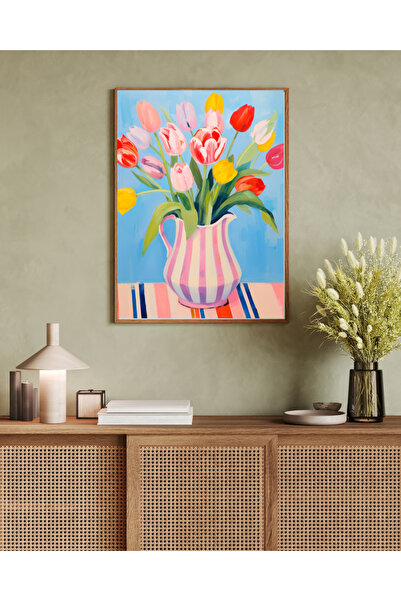 woodhomeworks Tek Parça Salon Ofis Dekor Tablo Ttk