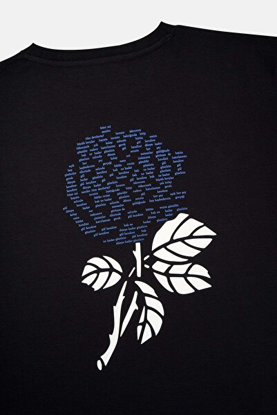 Reflect Studio Μπλουζάκι Rose Kendi Premium - Μαύρο