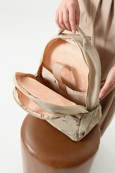 Just Polo Unisex Waterproof Imported Crinkle Fabric School Business and Travel Backpack with Laptop Compartment