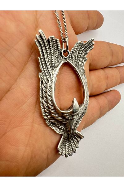 Herşey Nota Eagle of Zeus – Unisex Necklace with Divine Eagle Figure
