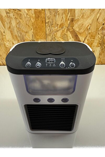 zozoya Mini Masaüstü Hava Soğutucu Fan | Type-C Girişli | LED Işıklı Serinletici