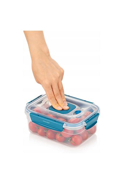 CRALEX Rectangular vacuum storage container CRALEX Doina, 1250 ml, Leakproof, BPA free