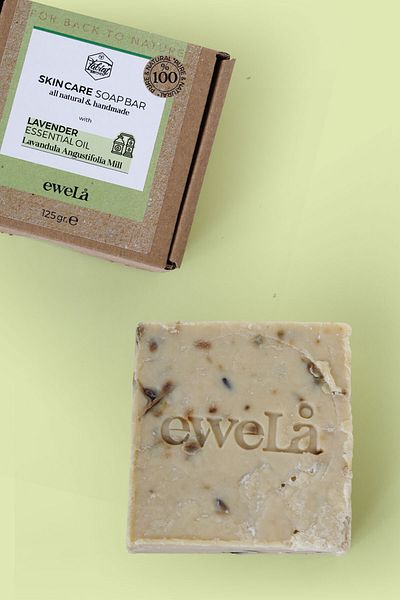 eweLa Natural Soap - Lavender Oil - 100% Natural