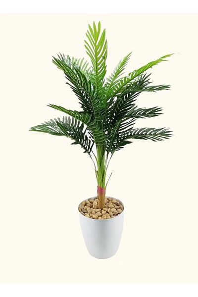 DRAMA HOME Artificial decorative palm tree in a pot, suitable for a wonderful home decor