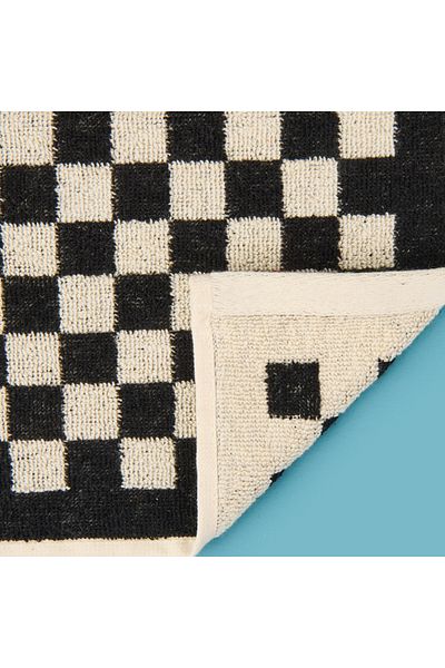 Evidea Soft Elena 2-Piece Towel Set - Ecru / Black - 30X30 cm