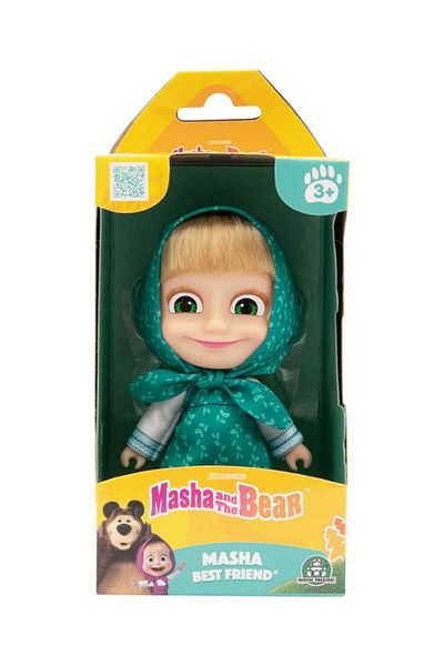 UZUNKAYA HOME Masha Baby S3 Mha37000 - Masha in Green Dress